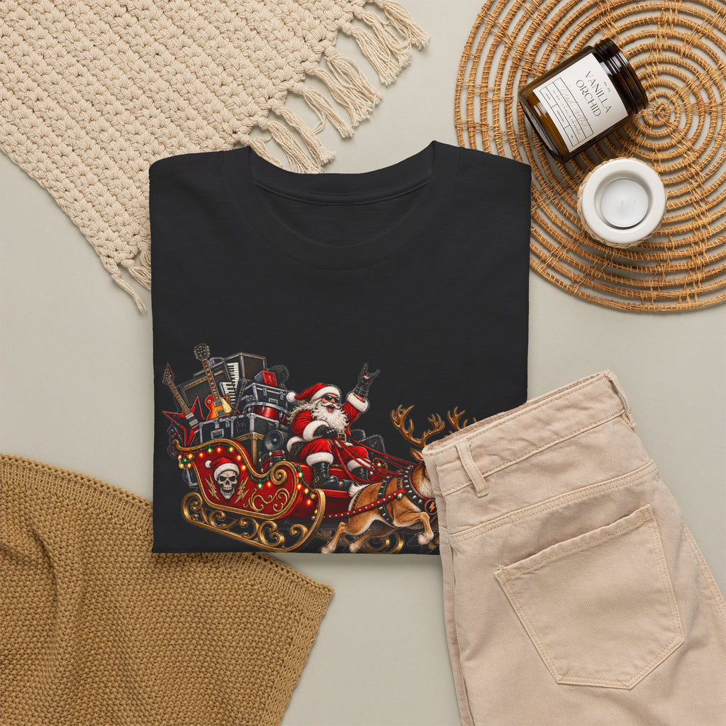 Festive Santa Sleigh Christmas T-Shirt