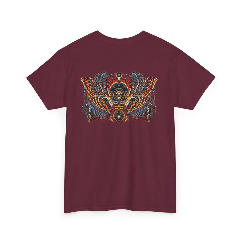 Mystical Moth and Sacred Geometry Graphic Tee