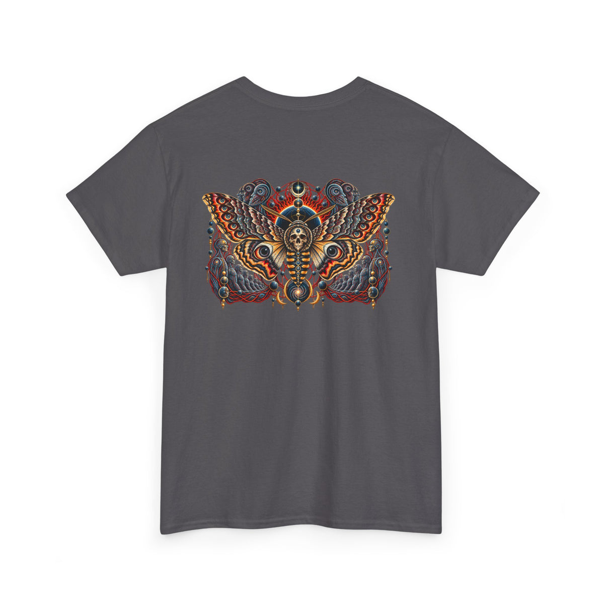 Mystical Moth and Sacred Geometry Graphic Tee
