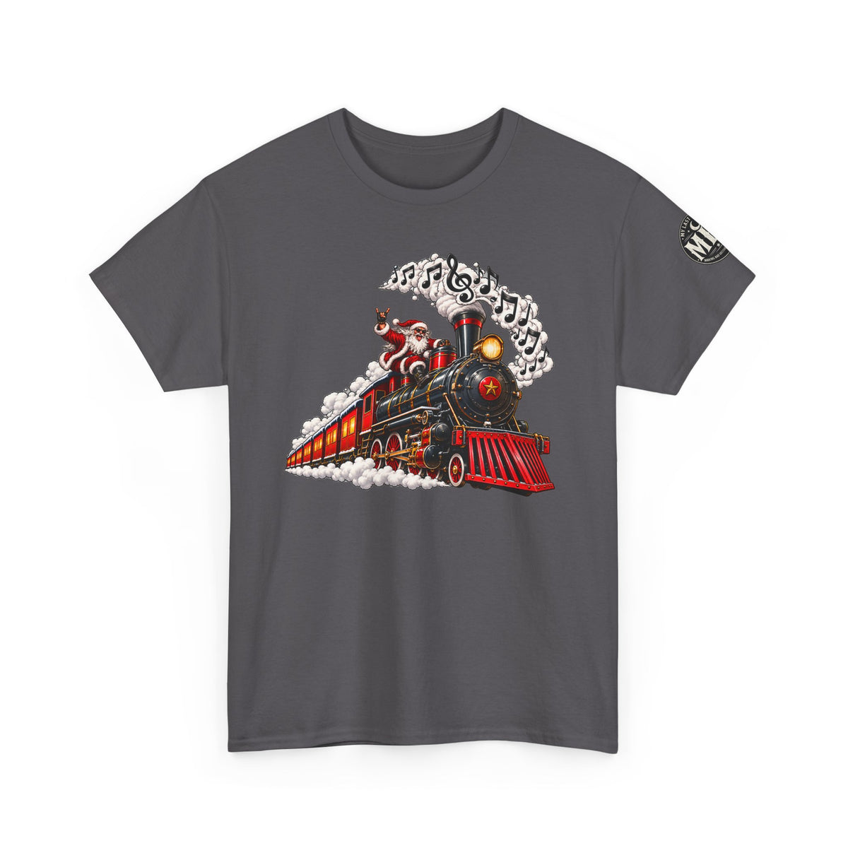 Vintage Steam Train Graphic T-Shirt