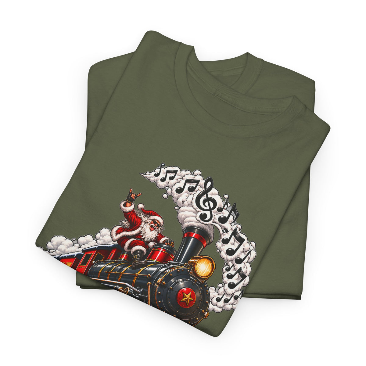 Vintage Steam Train Graphic T-Shirt
