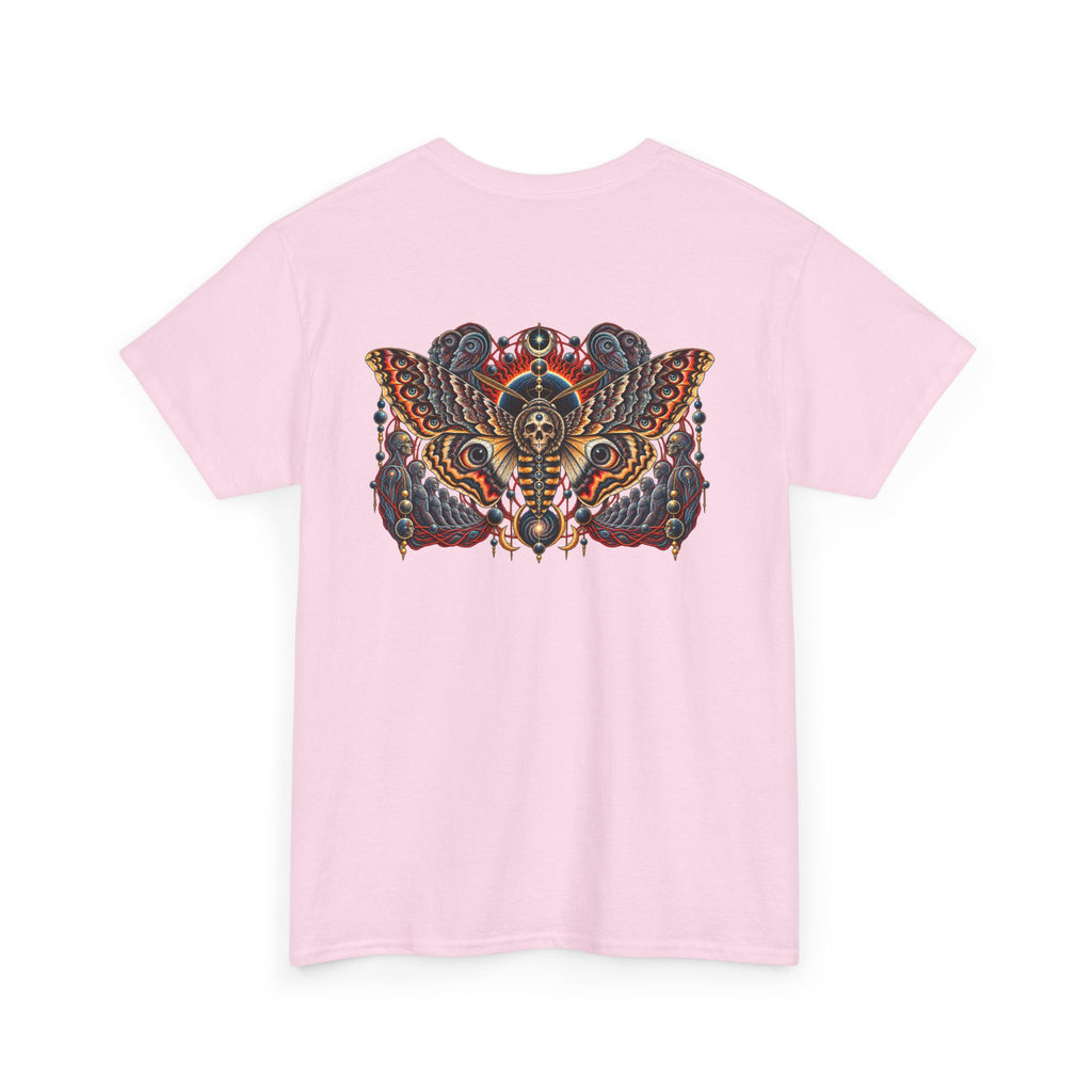 Mystical Moth and Sacred Geometry Graphic Tee