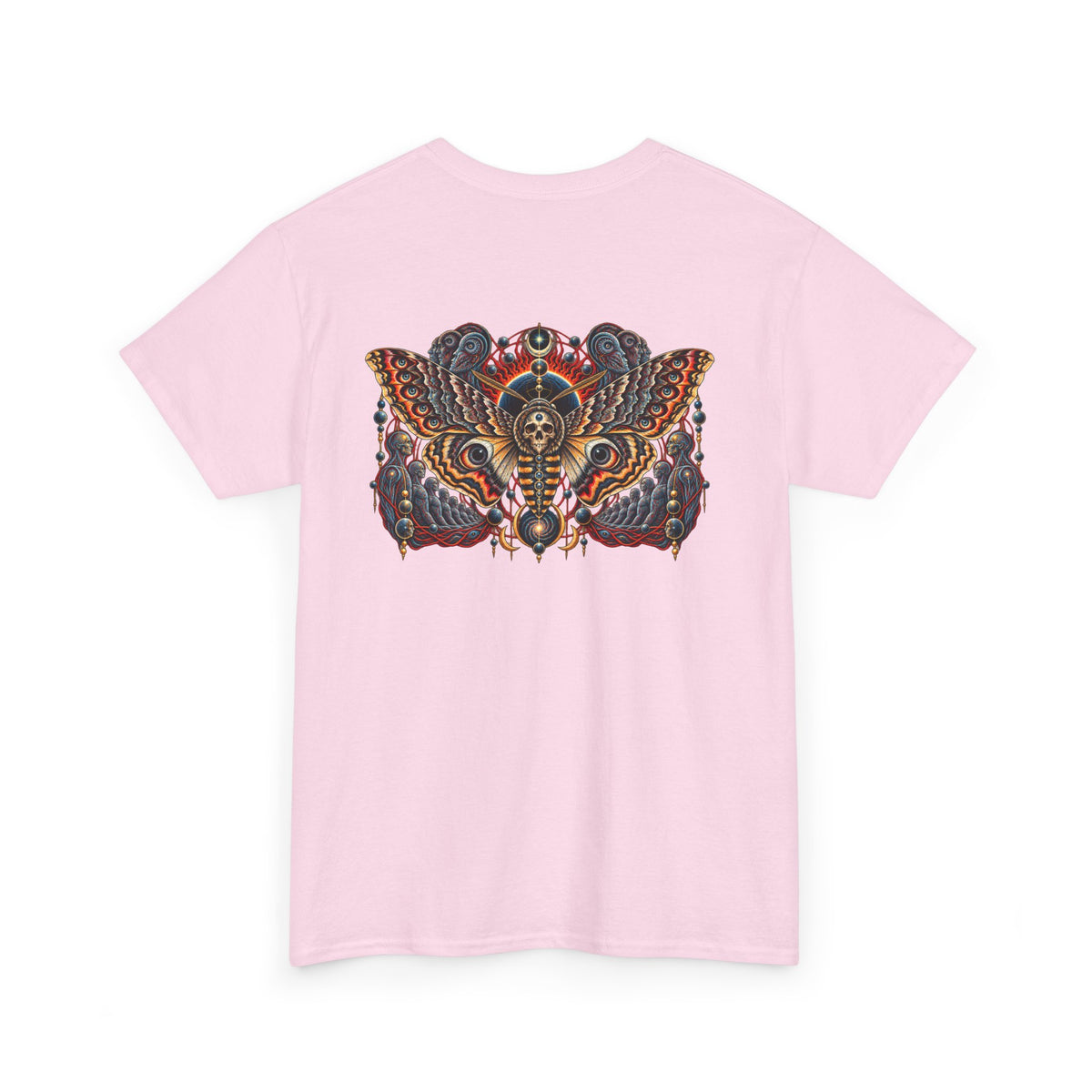 Mystical Moth and Sacred Geometry Graphic Tee