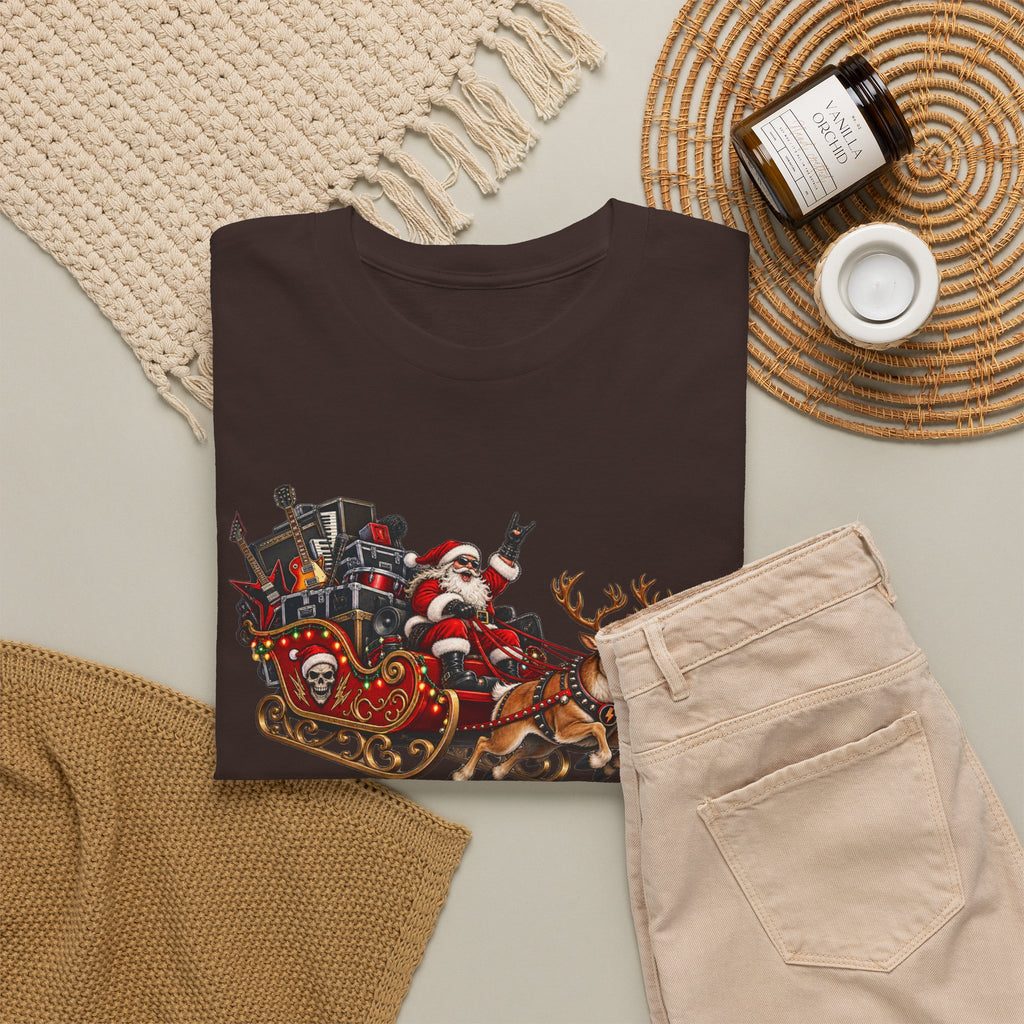 Festive Santa Sleigh Christmas T-Shirt