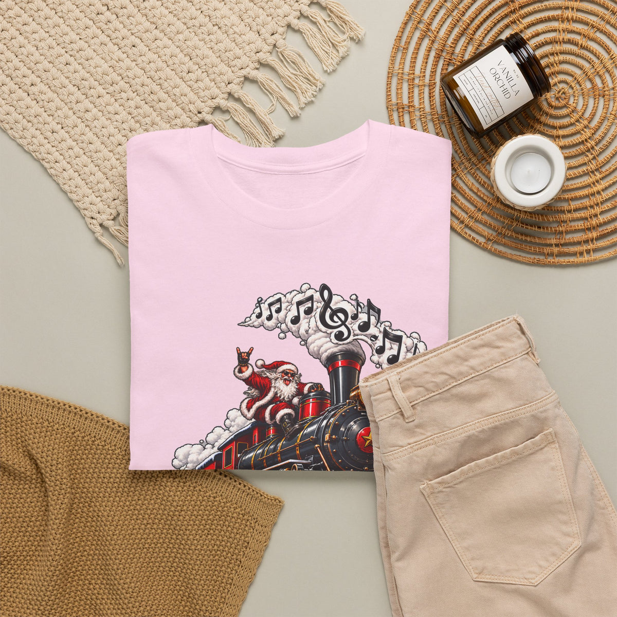 Vintage Steam Train Graphic T-Shirt
