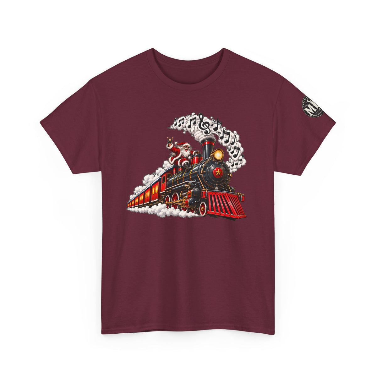 Vintage Steam Train Graphic T-Shirt