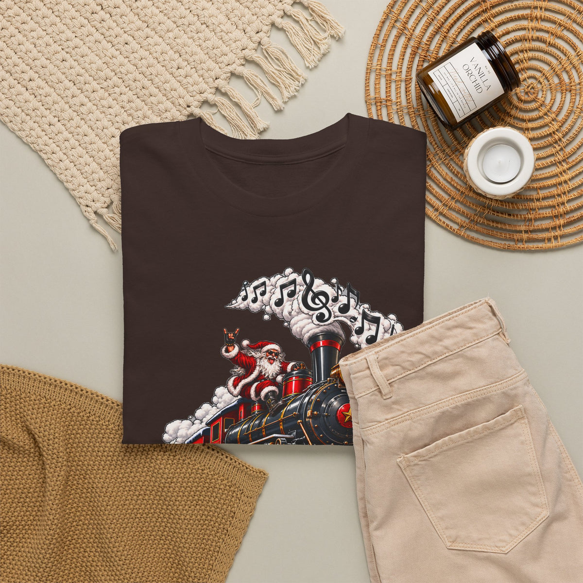 Vintage Steam Train Graphic T-Shirt