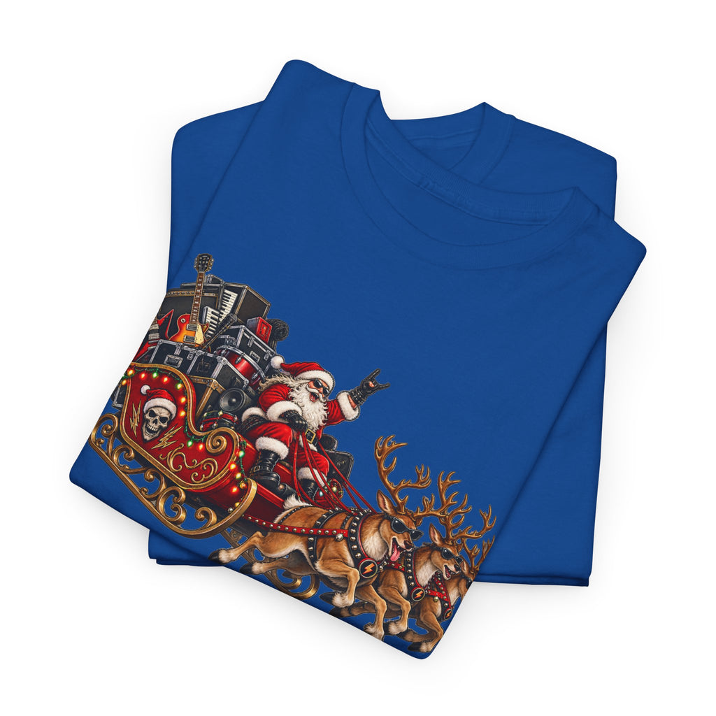 Festive Santa Sleigh Christmas T-Shirt