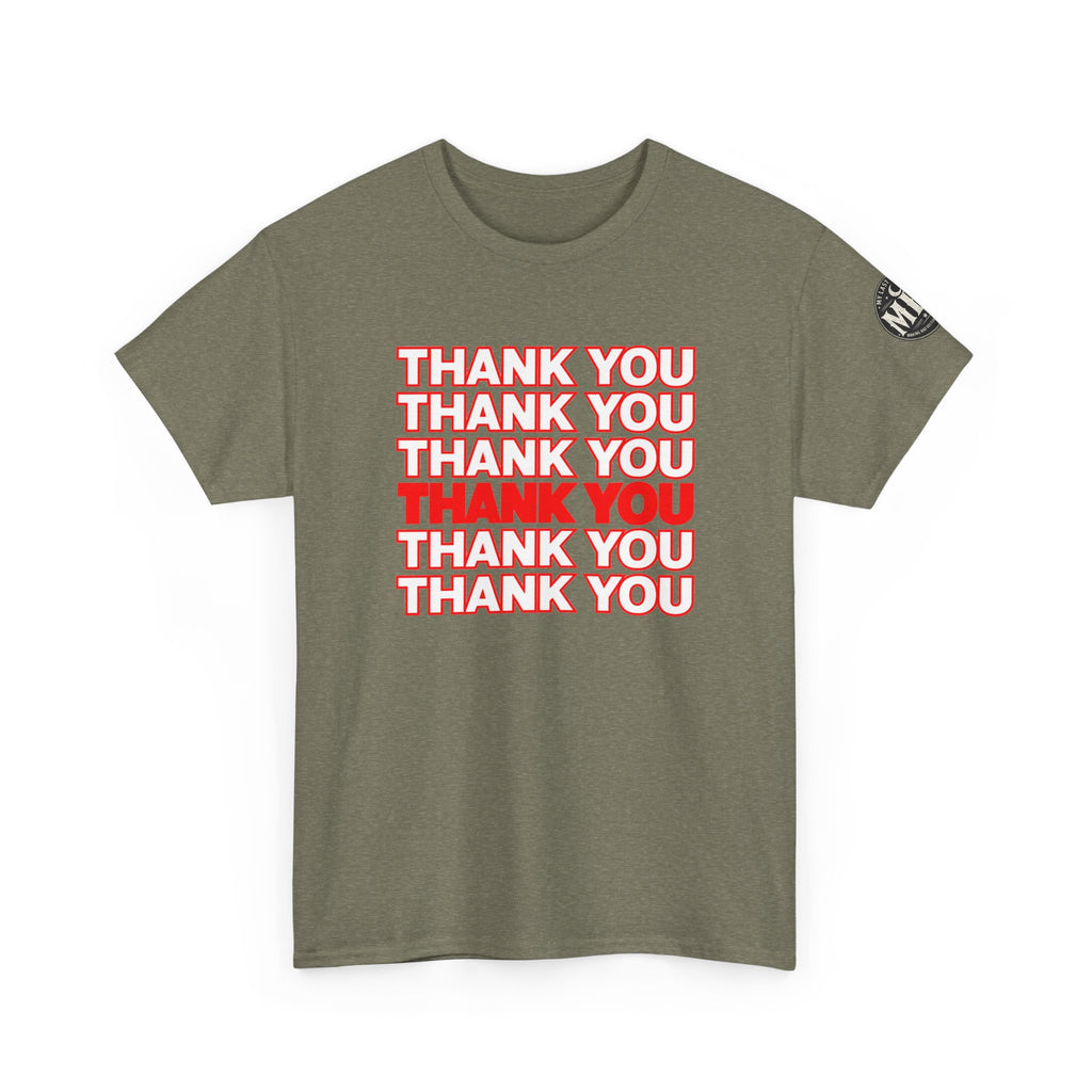 Thank You !!! in memory of plastic Thank you bags