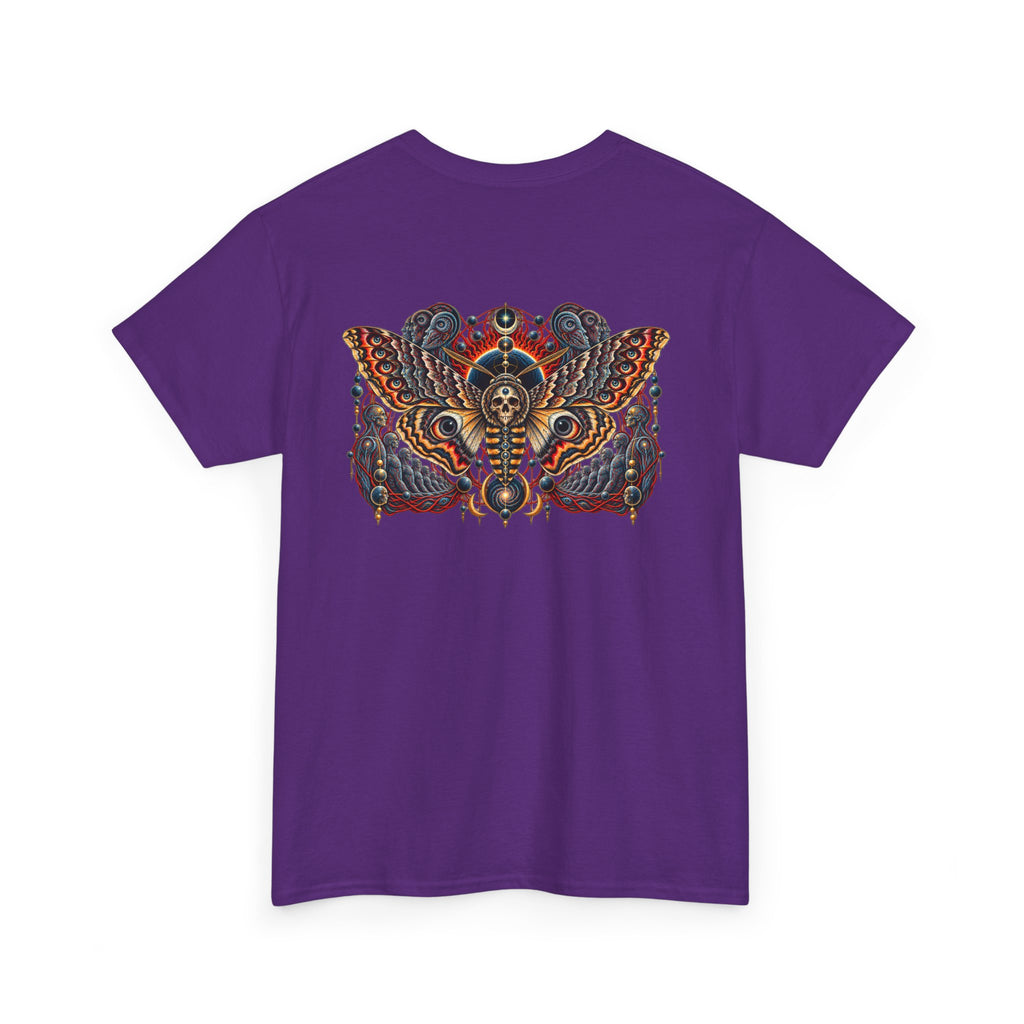 Mystical Moth and Sacred Geometry Graphic Tee