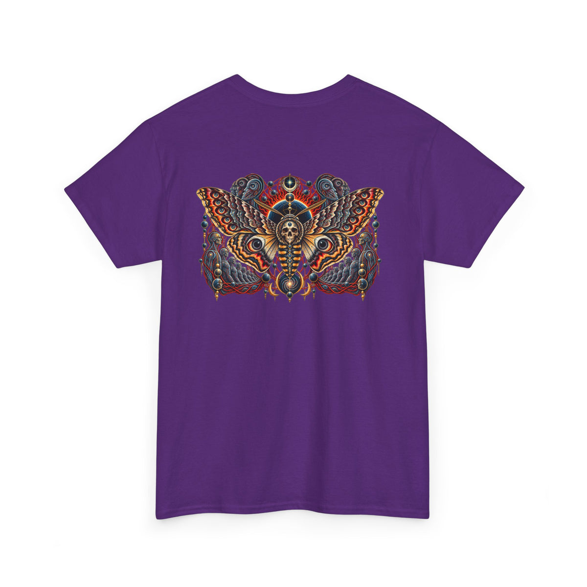 Mystical Moth and Sacred Geometry Graphic Tee