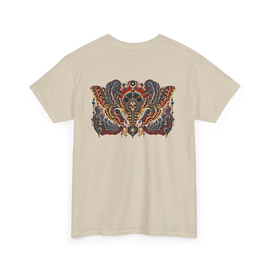Mystical Moth and Sacred Geometry Graphic Tee