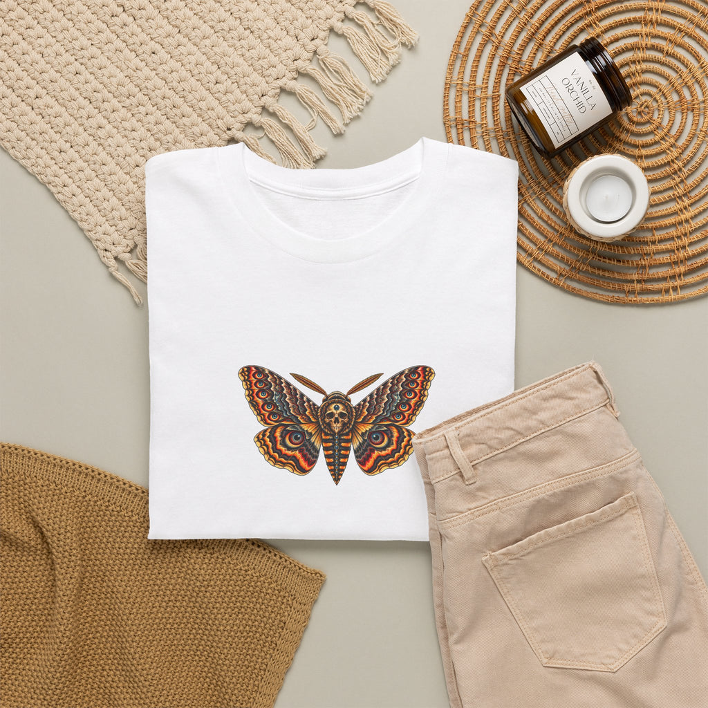 Mystical Moth and Sacred Geometry Graphic Tee