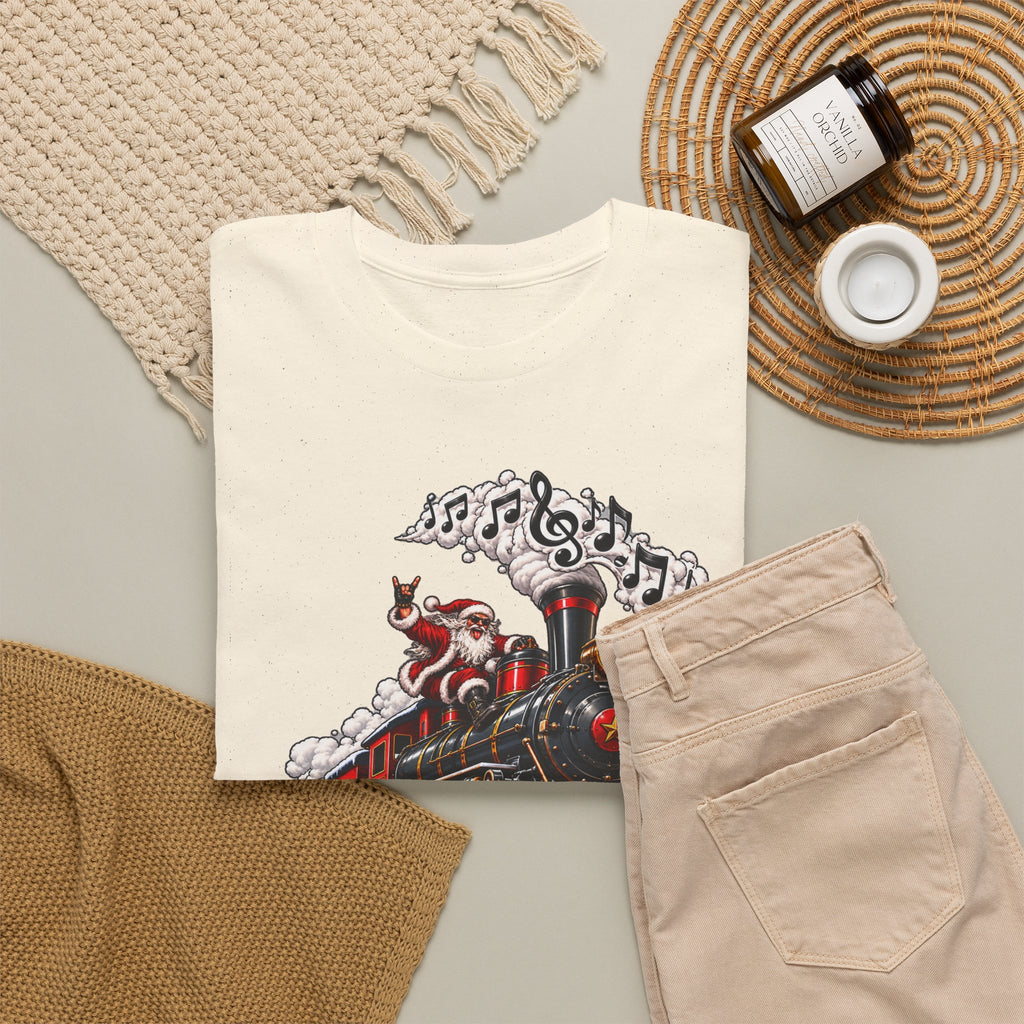 Vintage Steam Train Graphic T-Shirt