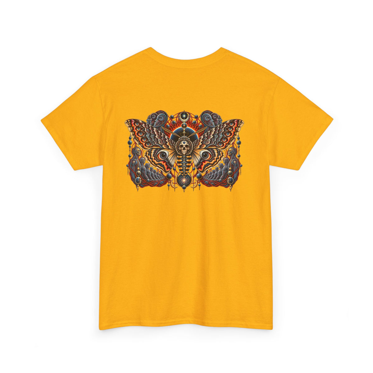 Mystical Moth and Sacred Geometry Graphic Tee