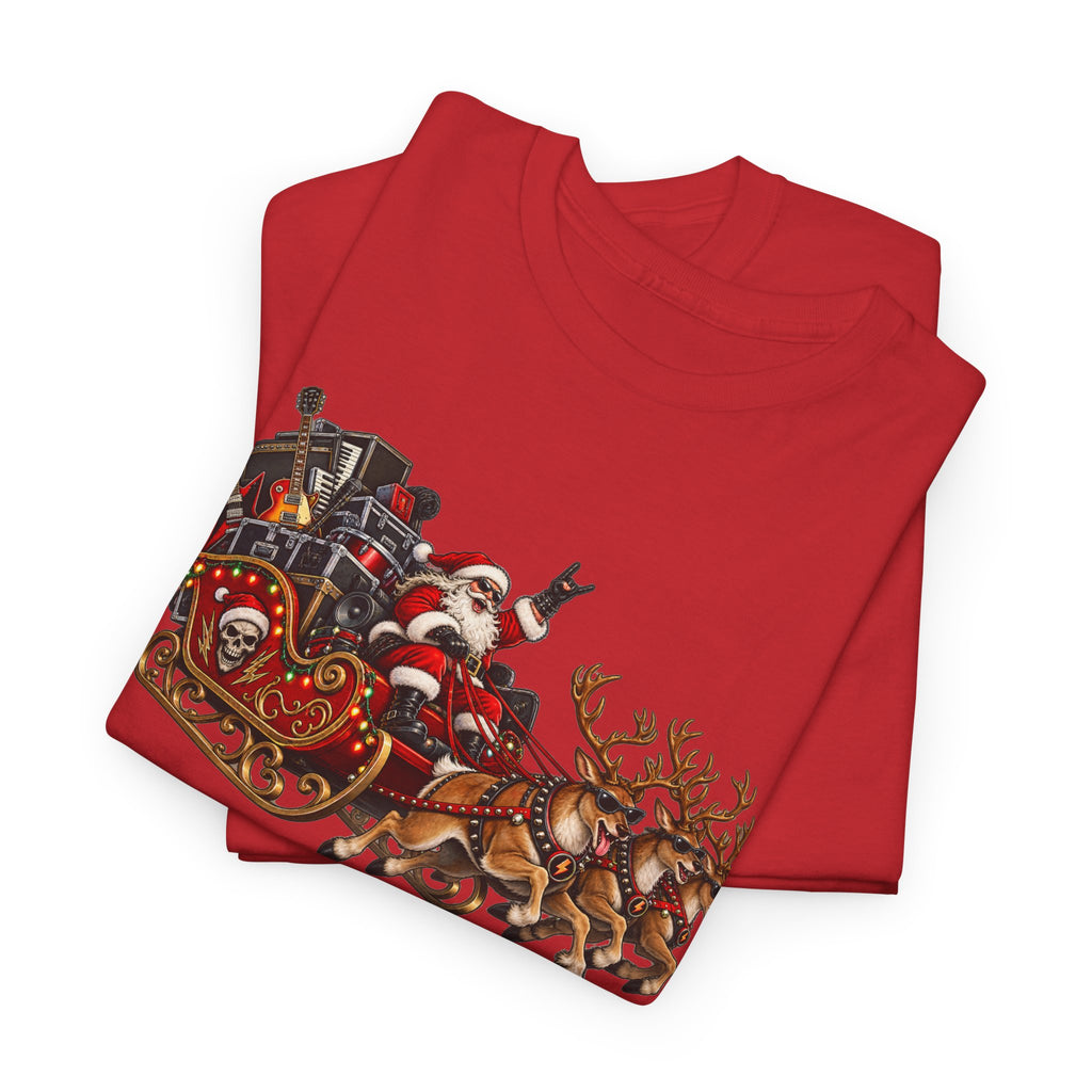 Festive Santa Sleigh Christmas T-Shirt