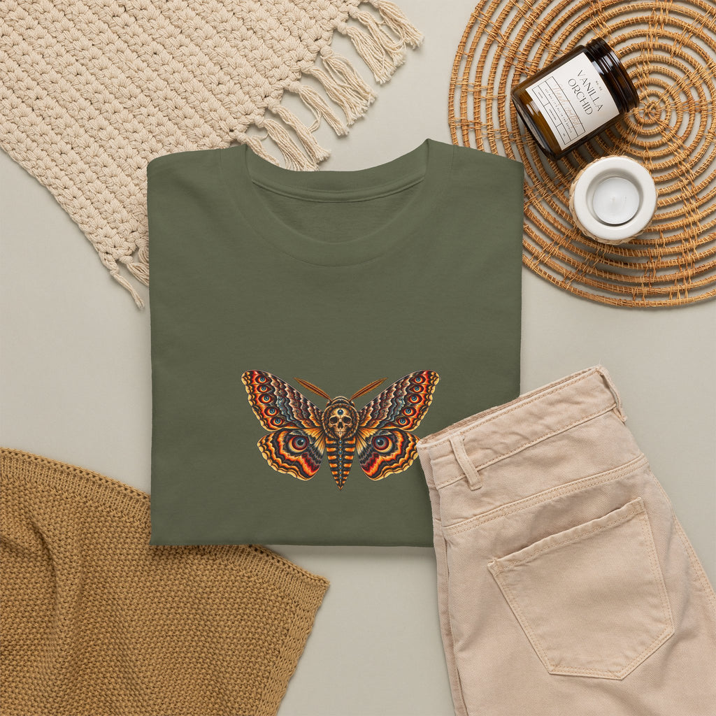 Mystical Moth and Sacred Geometry Graphic Tee