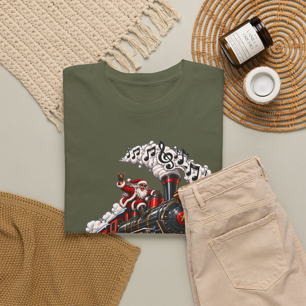 Vintage Steam Train Graphic T-Shirt