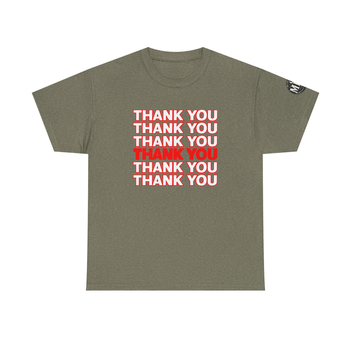 Thank You !!! in memory of plastic Thank you bags