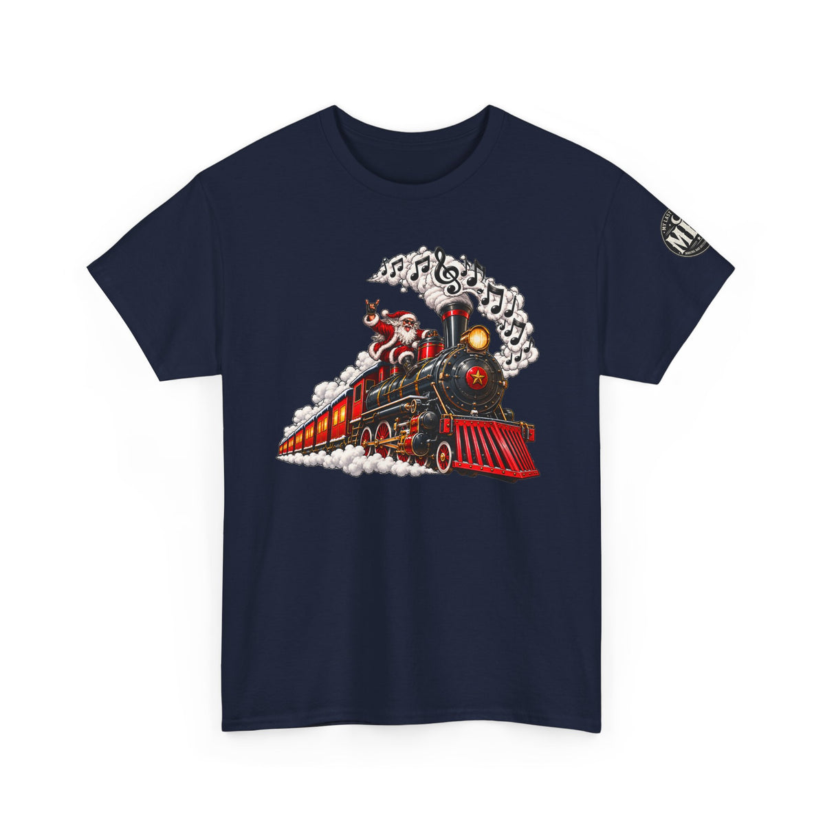 Vintage Steam Train Graphic T-Shirt