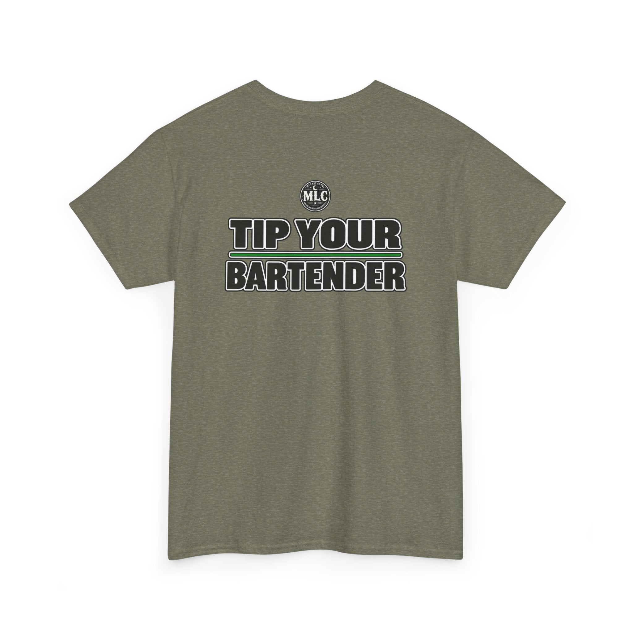 Compliments Don't Pay My Bills — Graphic Tee (Tip Your Bartender)