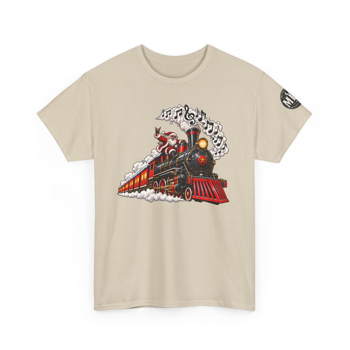 Vintage Steam Train Graphic T-Shirt