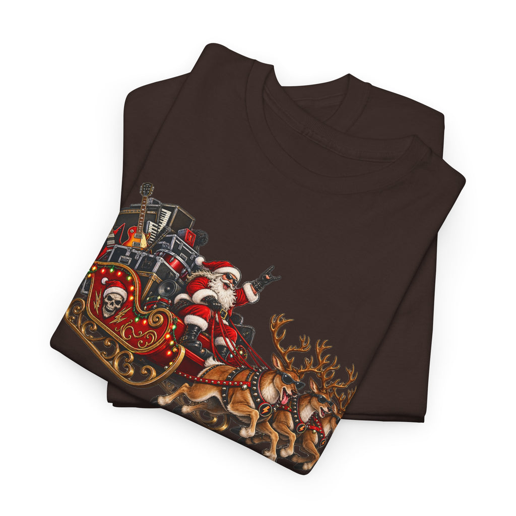 Festive Santa Sleigh Christmas T-Shirt