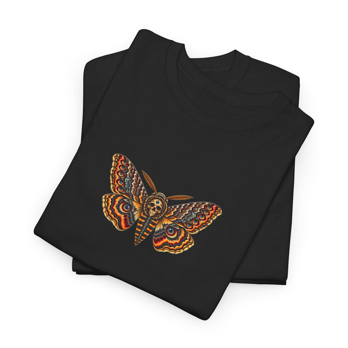 Mystical Moth and Sacred Geometry Graphic Tee