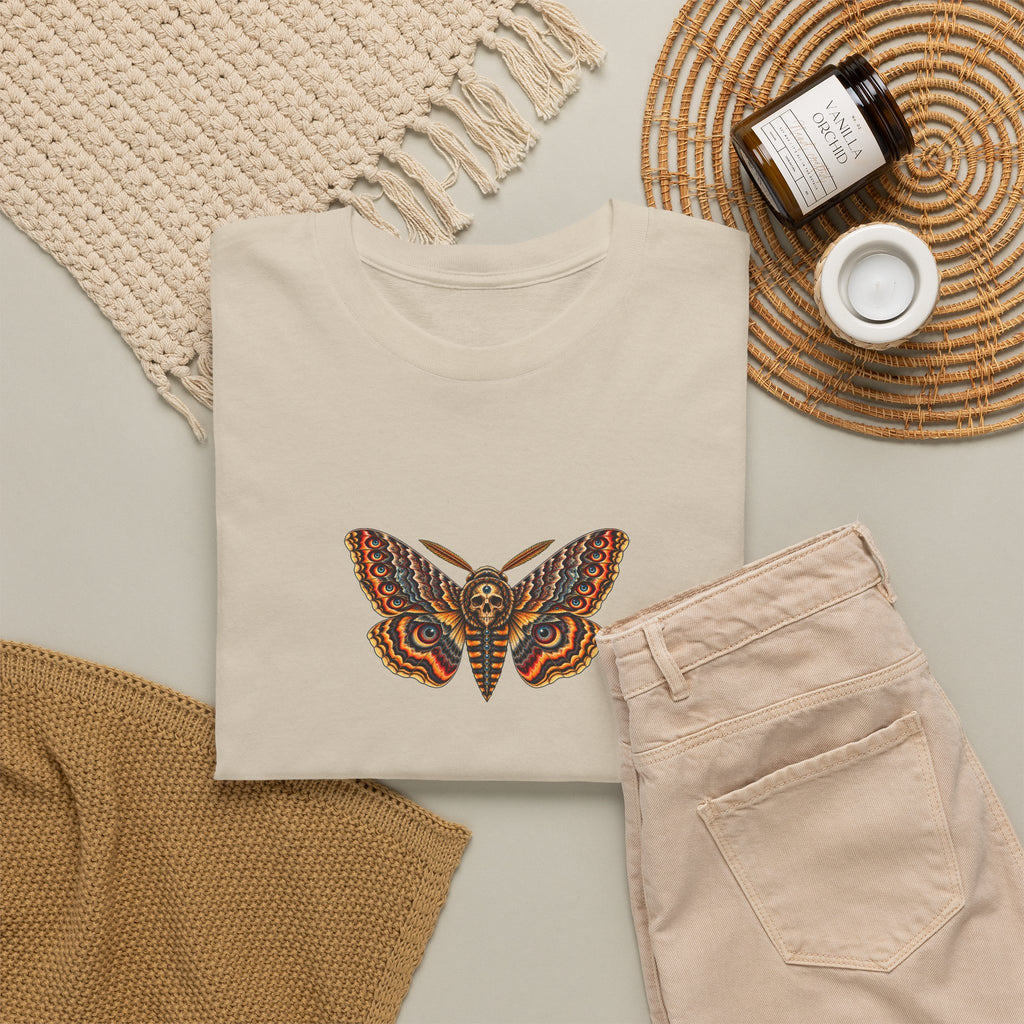 Mystical Moth and Sacred Geometry Graphic Tee