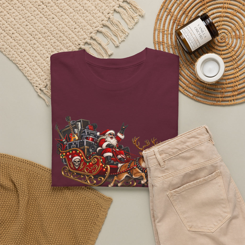 Festive Santa Sleigh Christmas T-Shirt