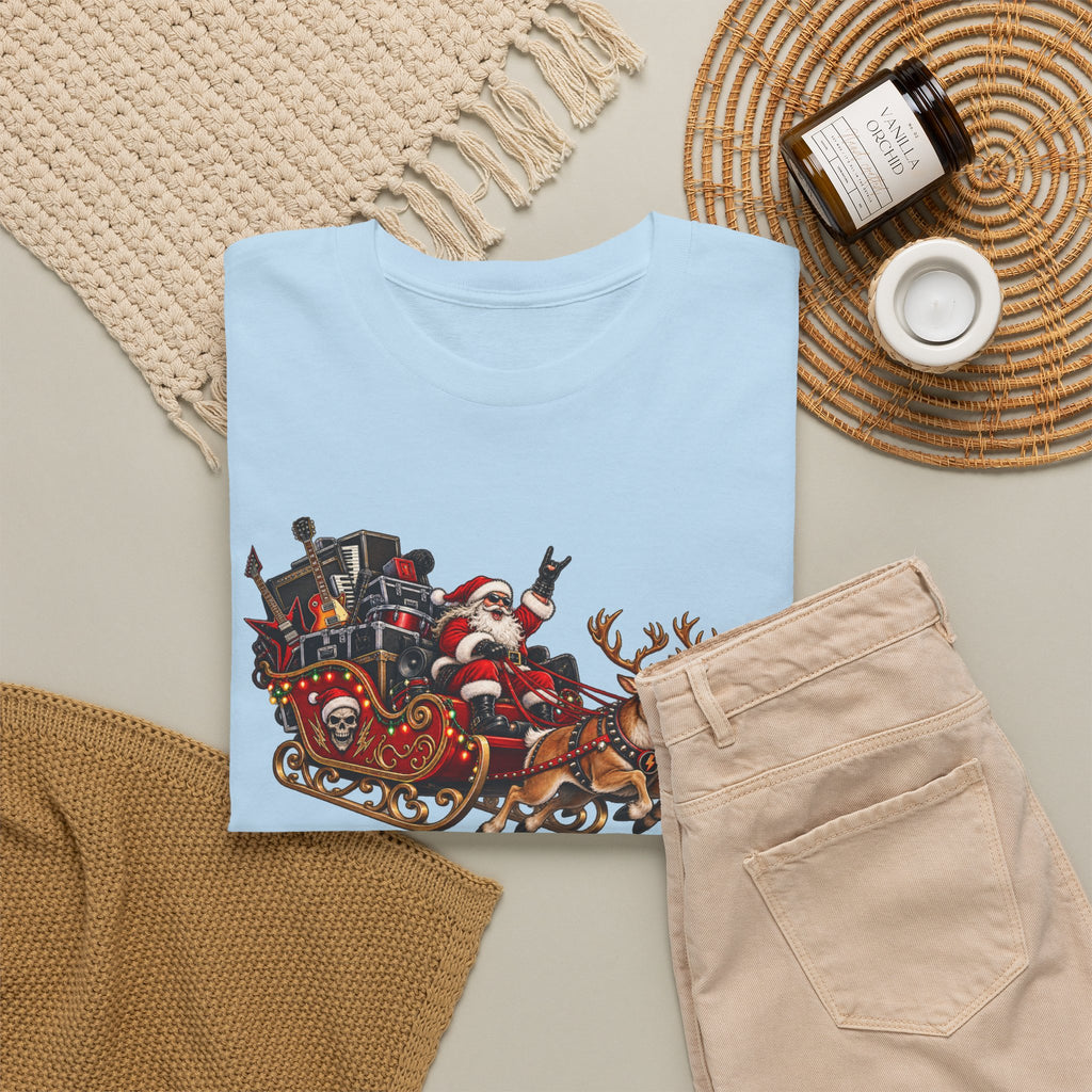 Festive Santa Sleigh Christmas T-Shirt