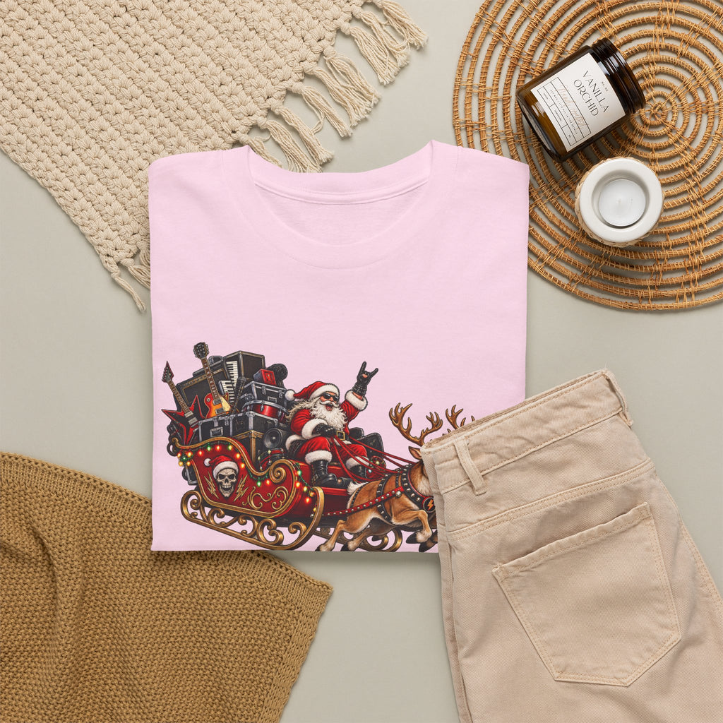Festive Santa Sleigh Christmas T-Shirt