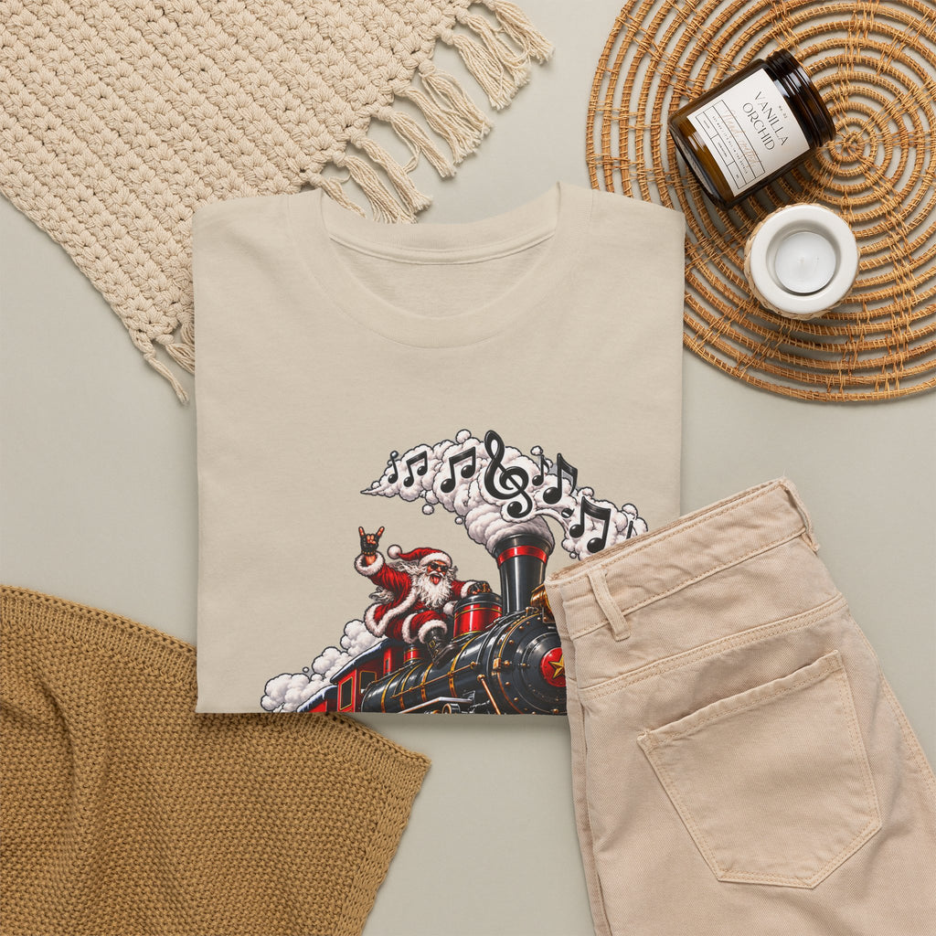 Vintage Steam Train Graphic T-Shirt