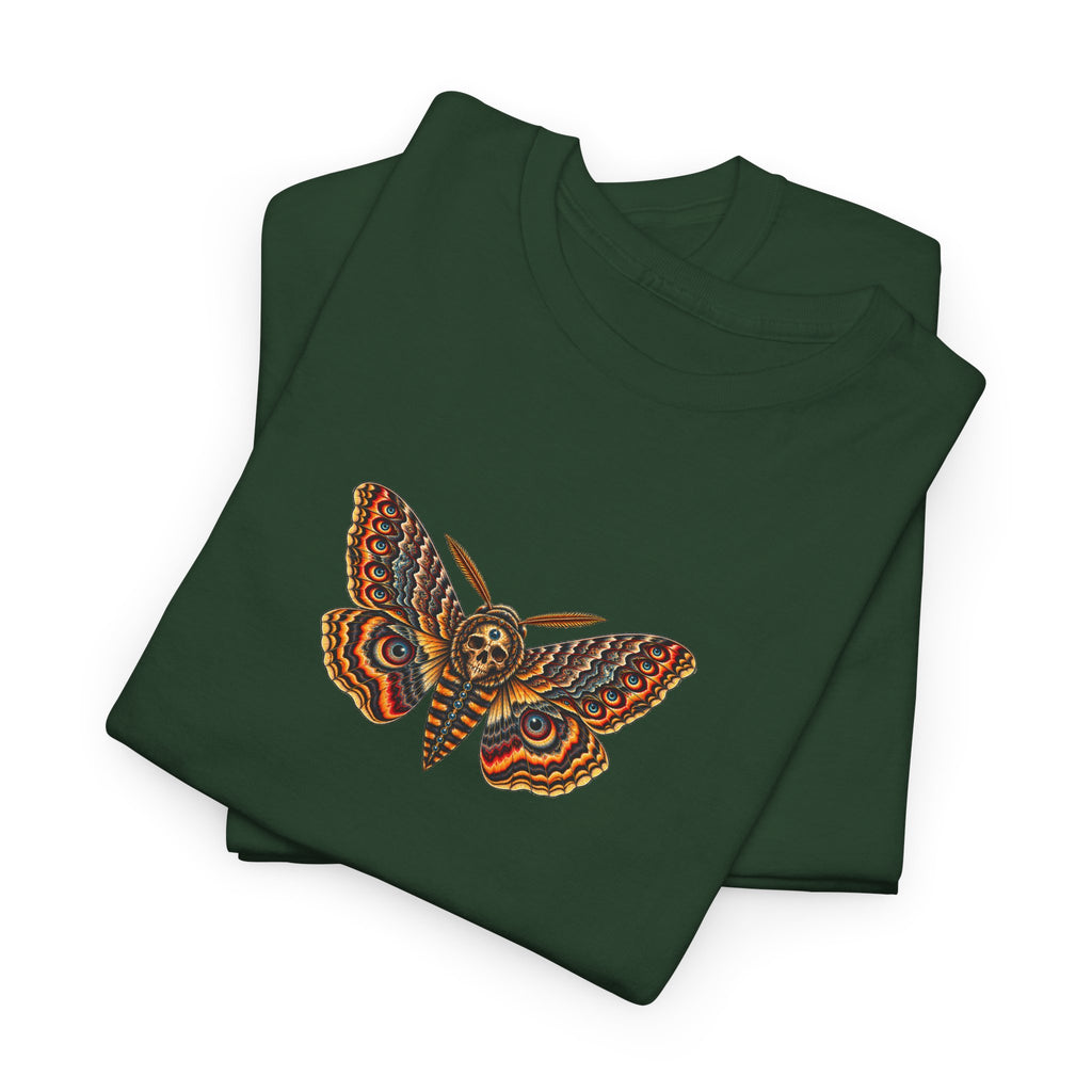 Mystical Moth and Sacred Geometry Graphic Tee