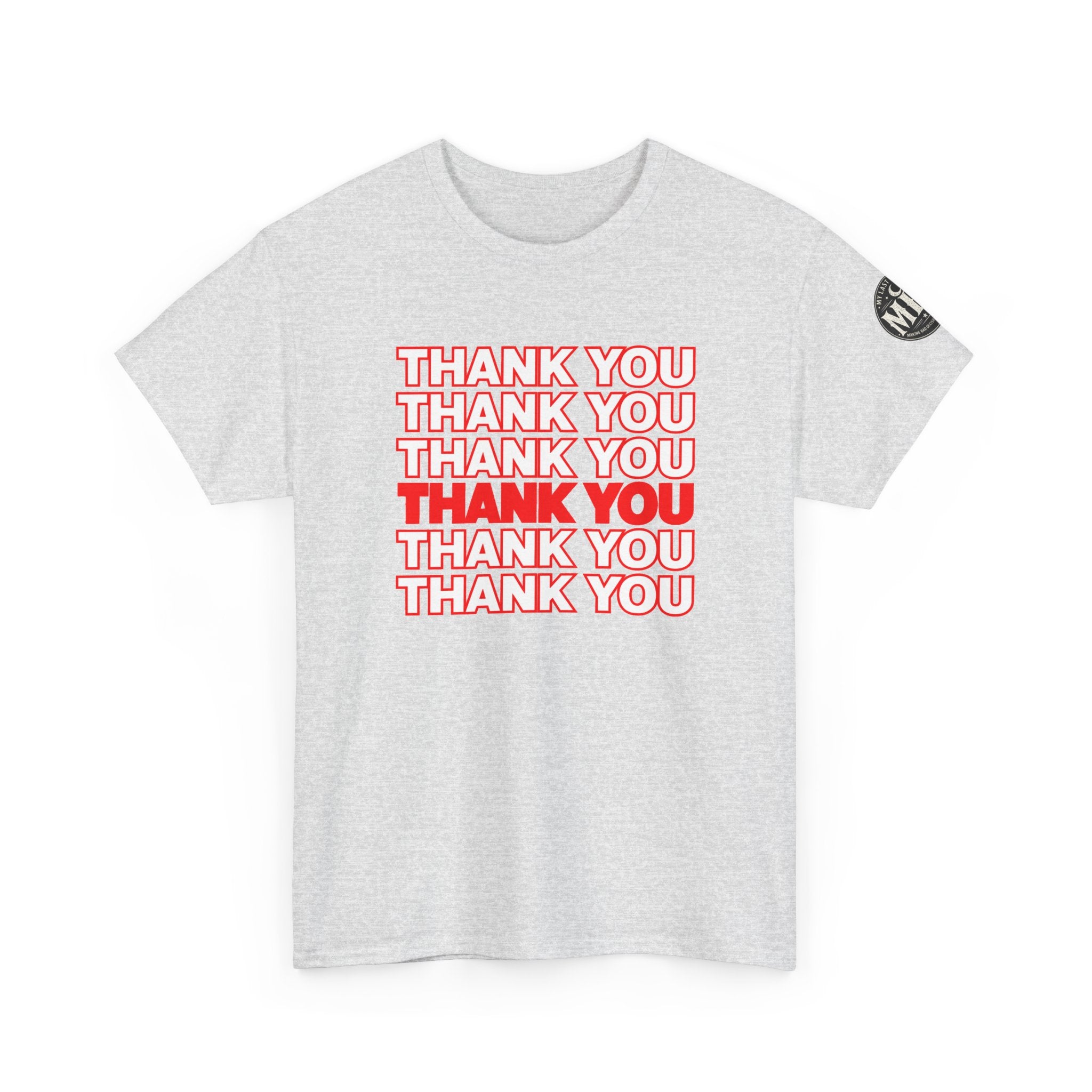Thank You !!! in memory of plastic Thank you bags