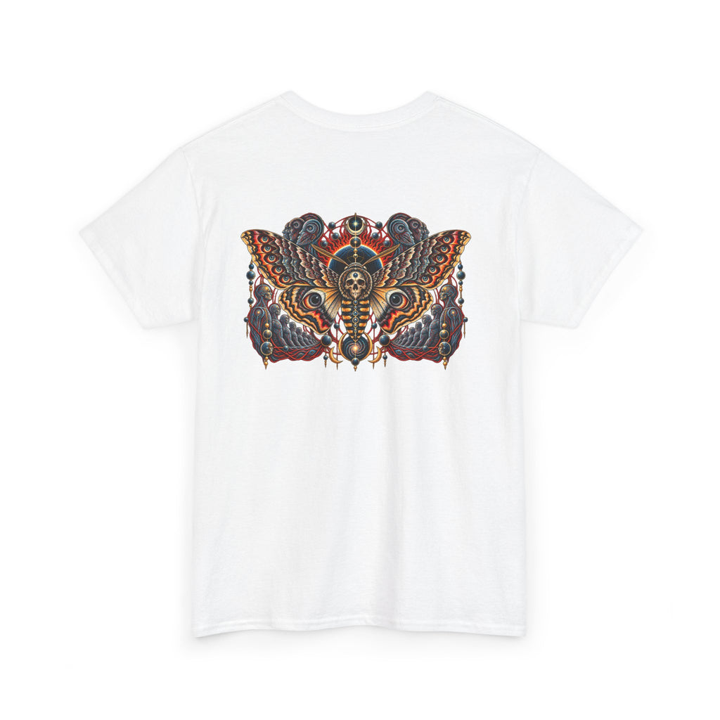 Mystical Moth and Sacred Geometry Graphic Tee