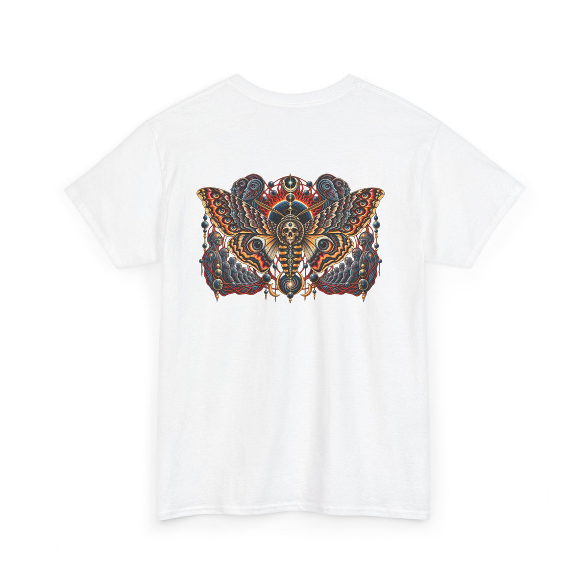 Mystical Moth and Sacred Geometry Graphic Tee