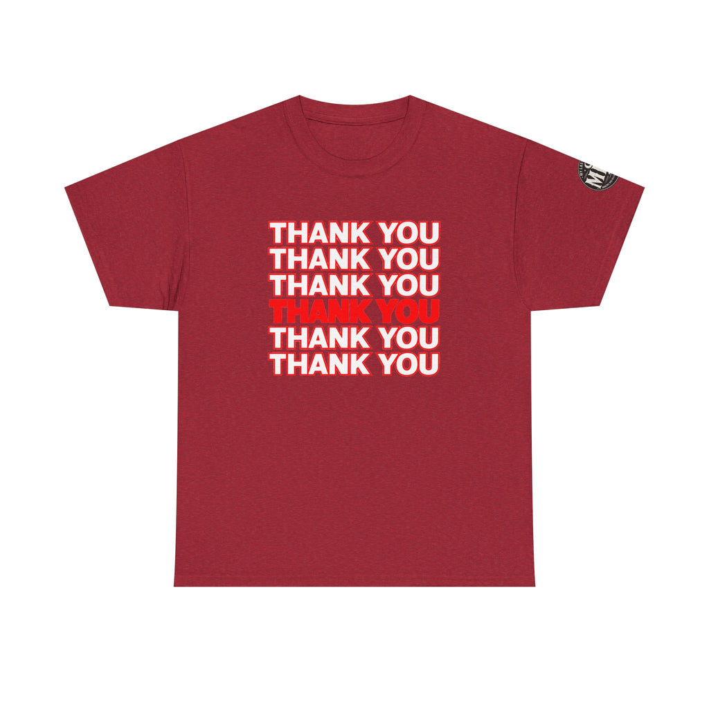 Thank You !!! in memory of plastic Thank you bags