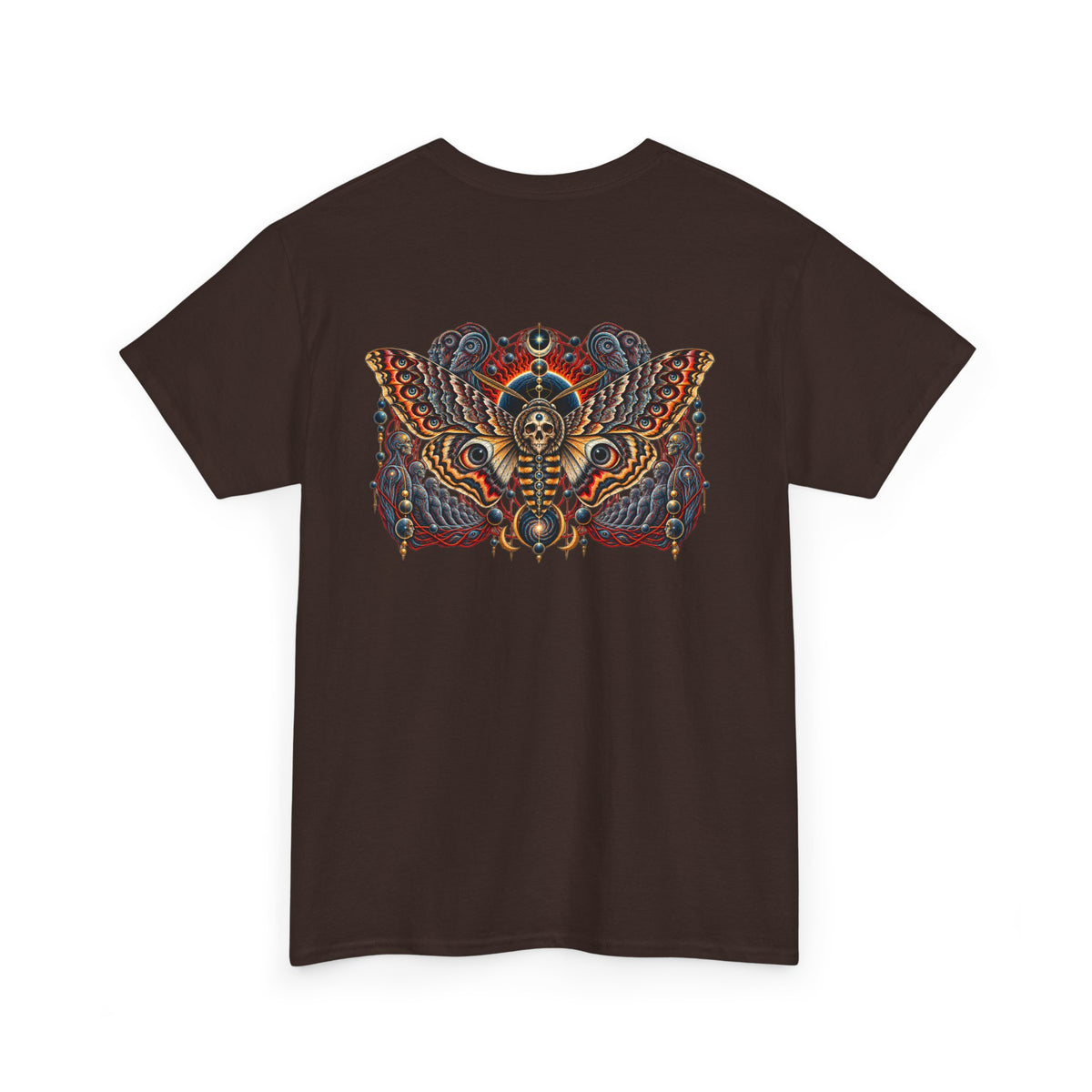 Mystical Moth and Sacred Geometry Graphic Tee