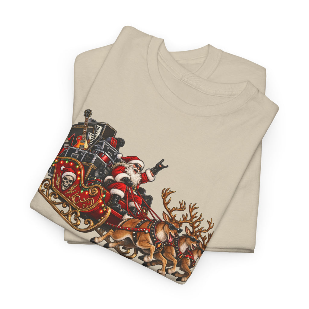 Festive Santa Sleigh Christmas T-Shirt