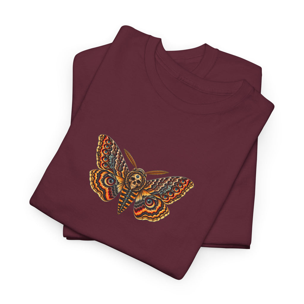 Mystical Moth and Sacred Geometry Graphic Tee