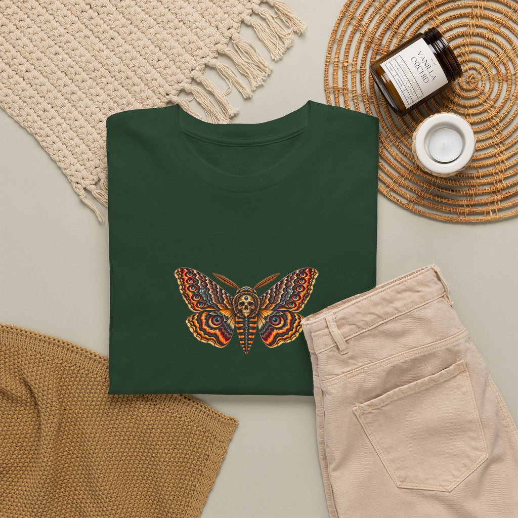 Mystical Moth and Sacred Geometry Graphic Tee