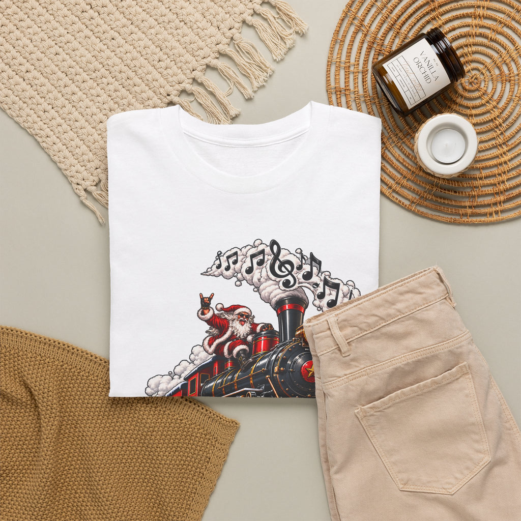 Vintage Steam Train Graphic T-Shirt