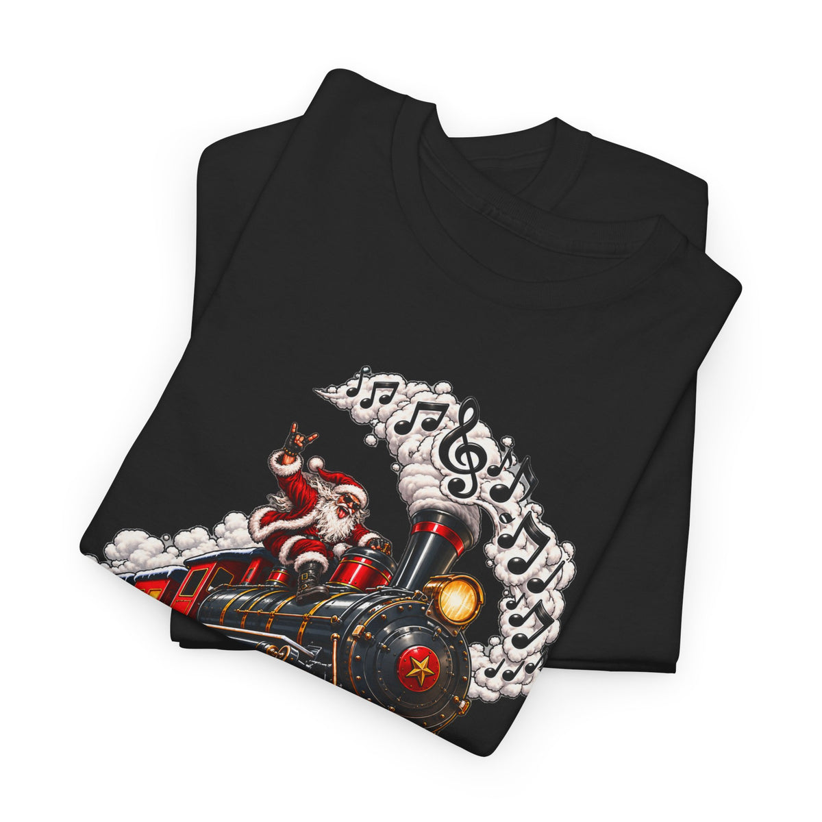 Vintage Steam Train Graphic T-Shirt