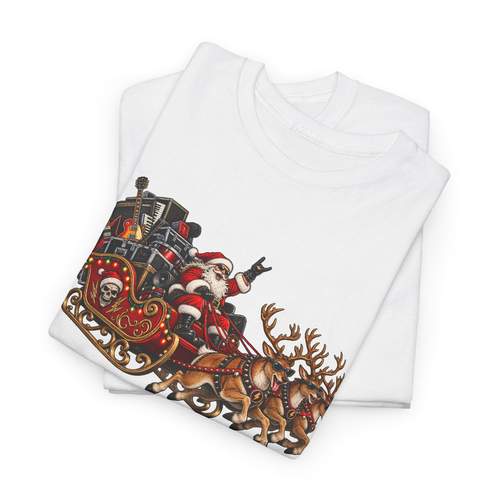 Festive Santa Sleigh Christmas T-Shirt