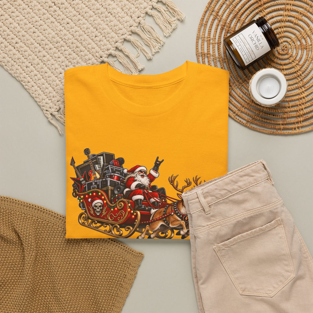 Festive Santa Sleigh Christmas T-Shirt