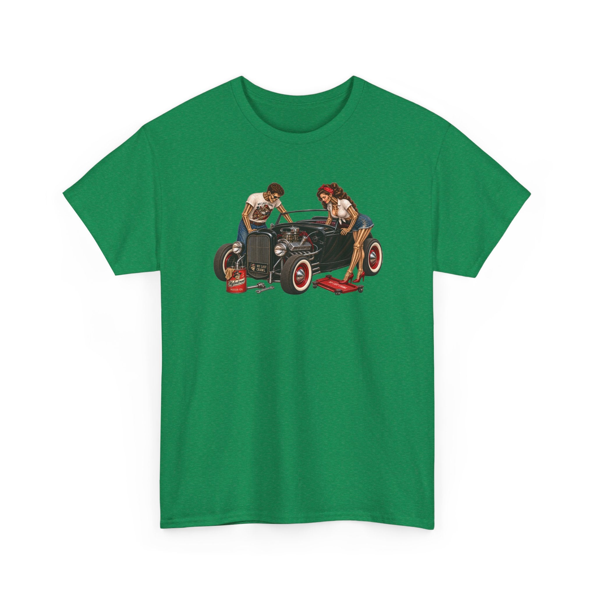 Vintage Hot Rod skeletons