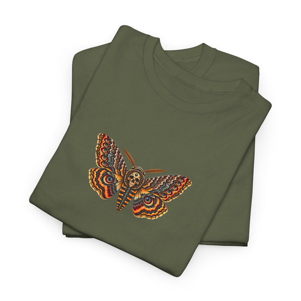 Mystical Moth and Sacred Geometry Graphic Tee