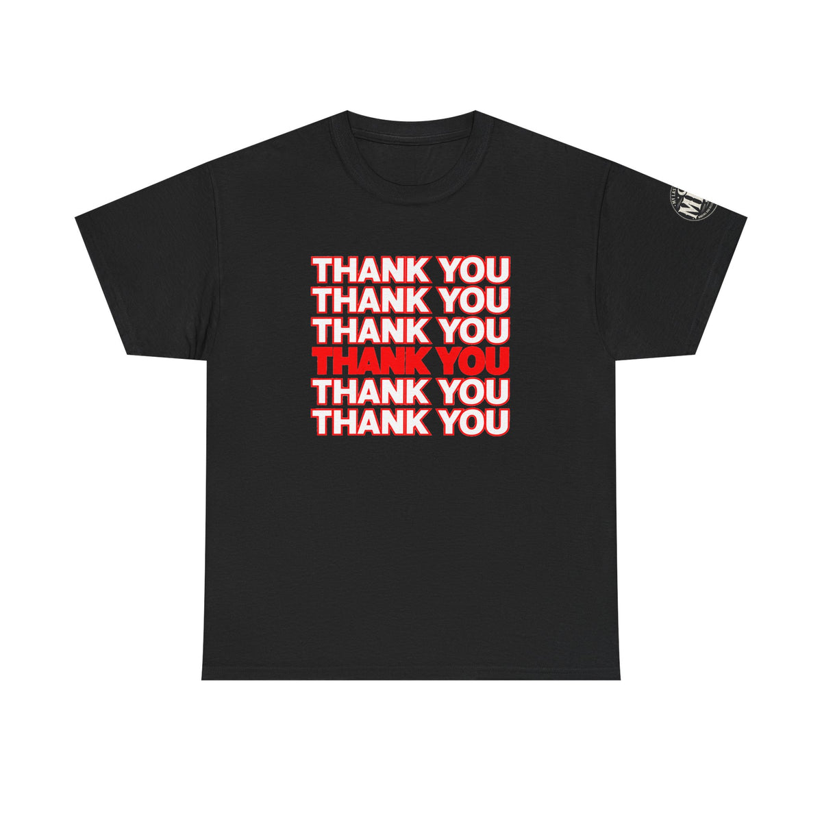 Thank You !!! in memory of plastic Thank you bags