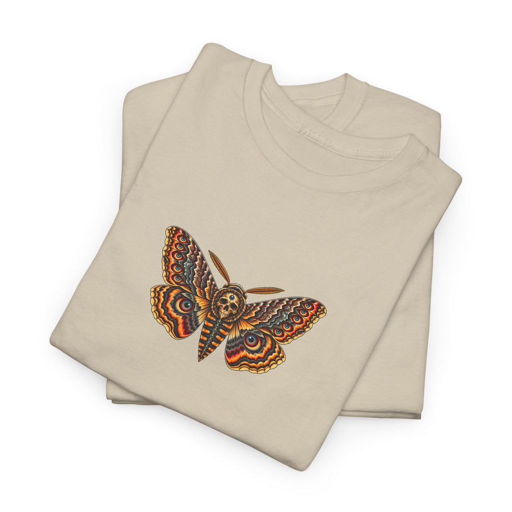 Mystical Moth and Sacred Geometry Graphic Tee
